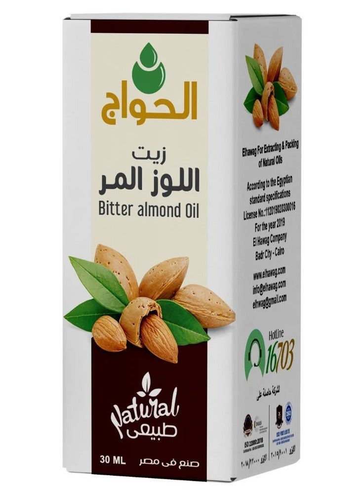 Elhawag Bitter almond oil 30 ml - Image 1